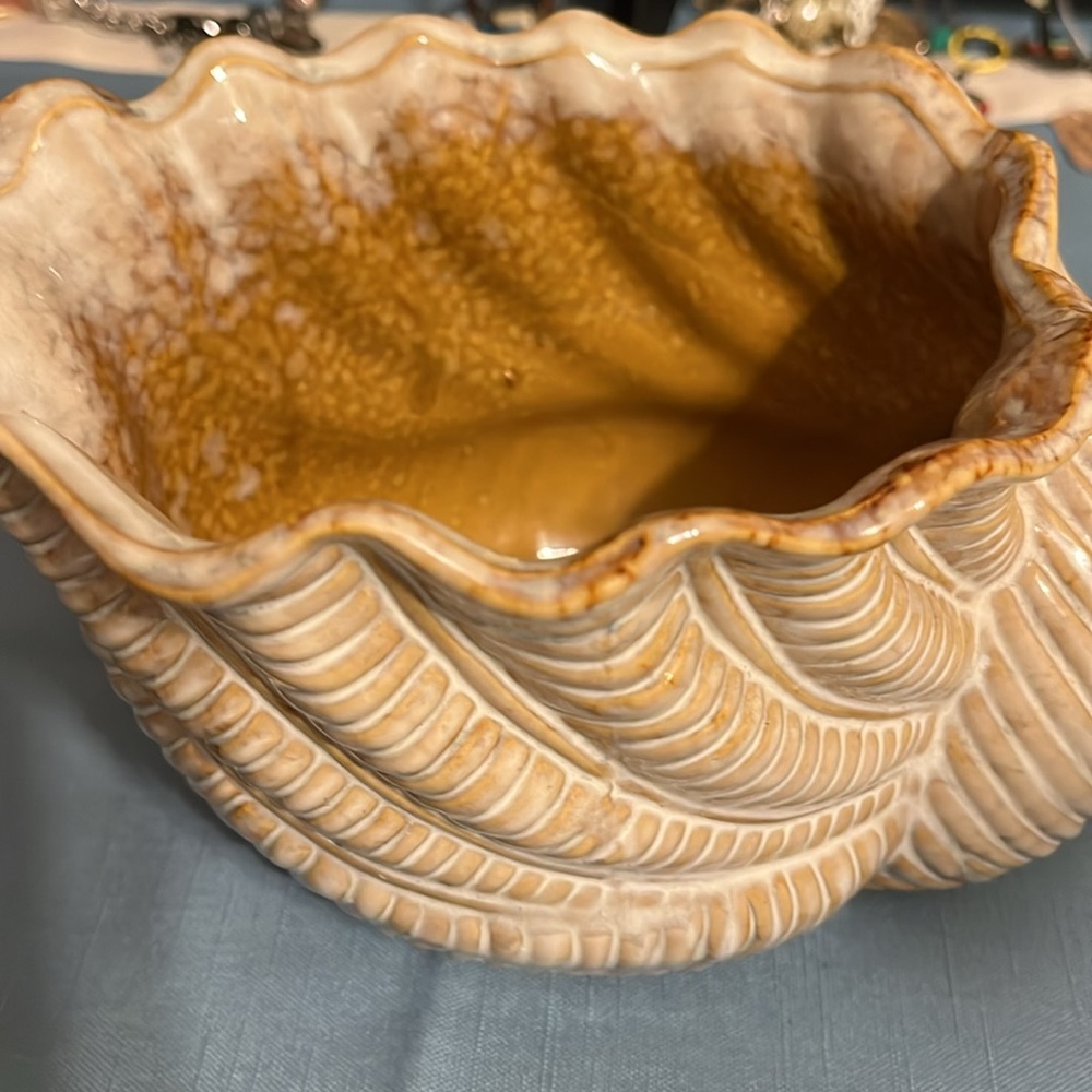 Decorative ceramic sea shell, beautiful! - Picture 8 of 9